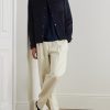 Wool and Cashmere-Blend Shirt Jacket - OU Wool and Cashmere-Blend Shirt Jacket - OU