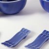 + Ginori Asia Set of Two Porcelain Bowls and Chopstick Holders - E1 + Ginori Asia Set of Two Porcelain Bowls and Chopstick Holders - E1