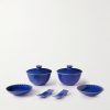 + Ginori Asia Set of Two Porcelain Bowls and Chopstick Holders + Ginori Asia Set of Two Porcelain Bowls and Chopstick Holders