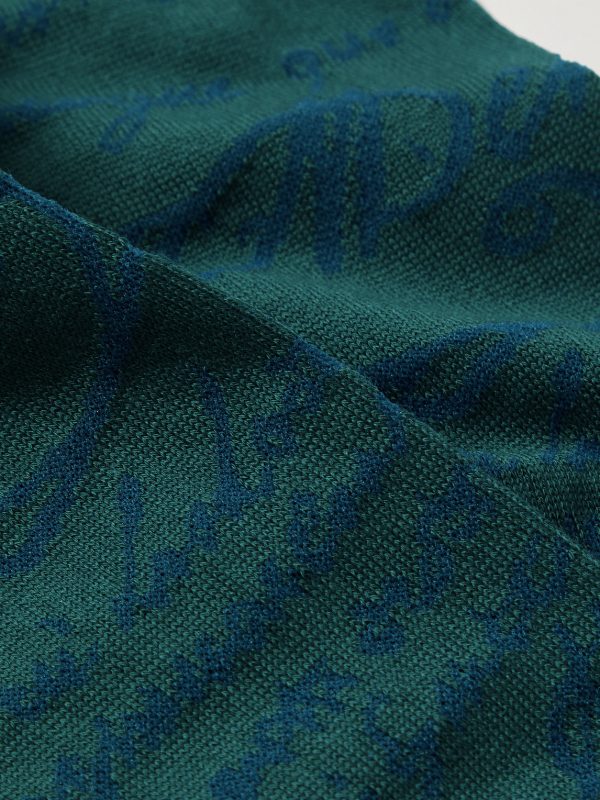 Cotton-Blend Jacquard Socks - CU Cotton-Blend Jacquard Socks - CU