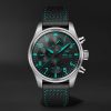 Pilot's Watch Mercedes-AMG Petronas Formula One™ Team Edition Automatic Chronograph 41mm Titanium and Leather Watch, Ref. No. IW388108 Pilot's Watch Mercedes-AMG Petronas Formula One™ Team Edition Automatic Chronograph 41mm Titanium and Leather Watch, Ref. No. IW388108