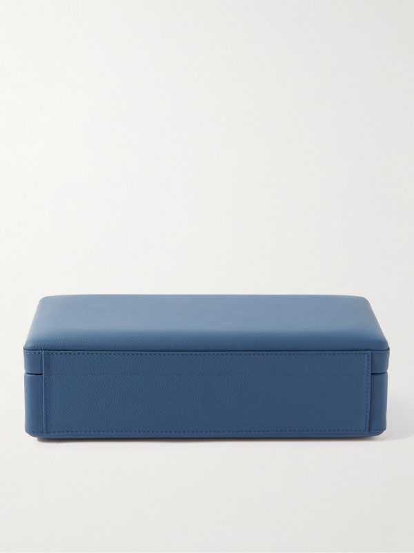 Full-Grain Leather Watch Box - BK Full-Grain Leather Watch Box - BK