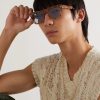 Dealan Vintage Square-Frame Tortoiseshell Acetate Sunglasses - OU Dealan Vintage Square-Frame Tortoiseshell Acetate Sunglasses - OU