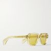 + Hopper Goods Taos Square-Frame Acetate Sunglasses - BK + Hopper Goods Taos Square-Frame Acetate Sunglasses - BK