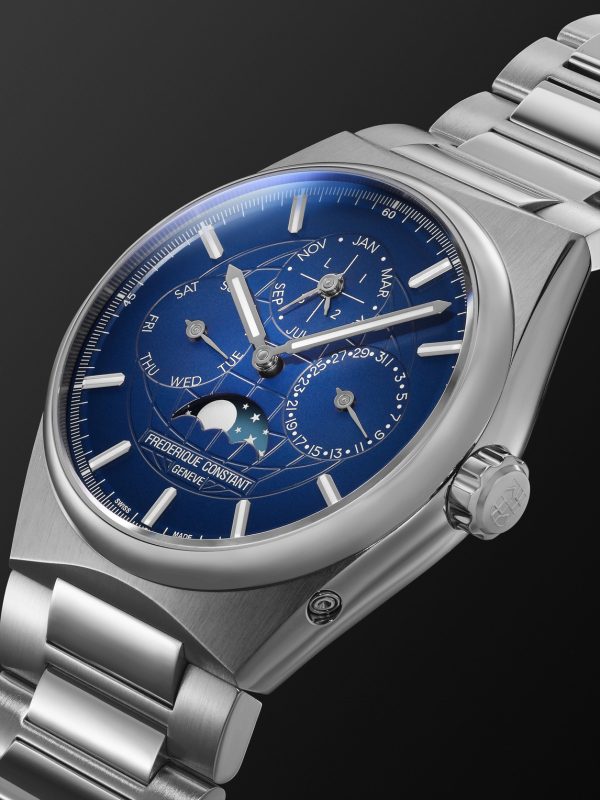 Highlife Automatic Perpetual Calendar Moon-Phase 41mm Stainless Steel Watch, Ref. No. FC-775N4NH6B - FR Highlife Automatic Perpetual Calendar Moon-Phase 41mm Stainless Steel Watch, Ref. No. FC-775N4NH6B - FR