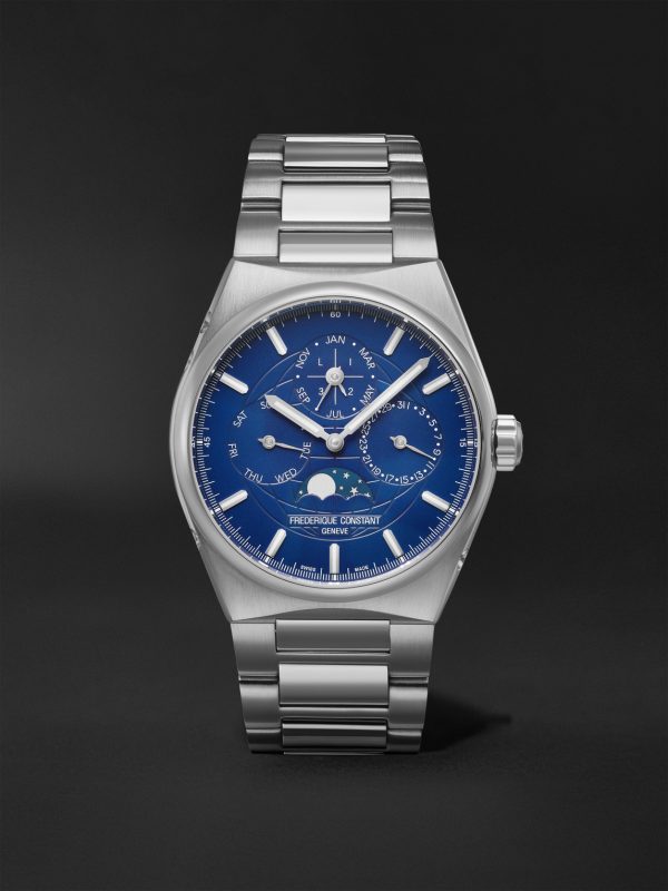 Highlife Automatic Perpetual Calendar Moon-Phase 41mm Stainless Steel Watch, Ref. No. FC-775N4NH6B Highlife Automatic Perpetual Calendar Moon-Phase 41mm Stainless Steel Watch, Ref. No. FC-775N4NH6B