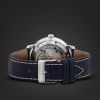 Slimline Automatic Perpetual Calendar Moon-Phase 42mm Stainless Steel and Leather Watch, Ref. No. FC-775G4S6 - E2 Slimline Automatic Perpetual Calendar Moon-Phase 42mm Stainless Steel and Leather Watch, Ref. No. FC-775G4S6 - E2