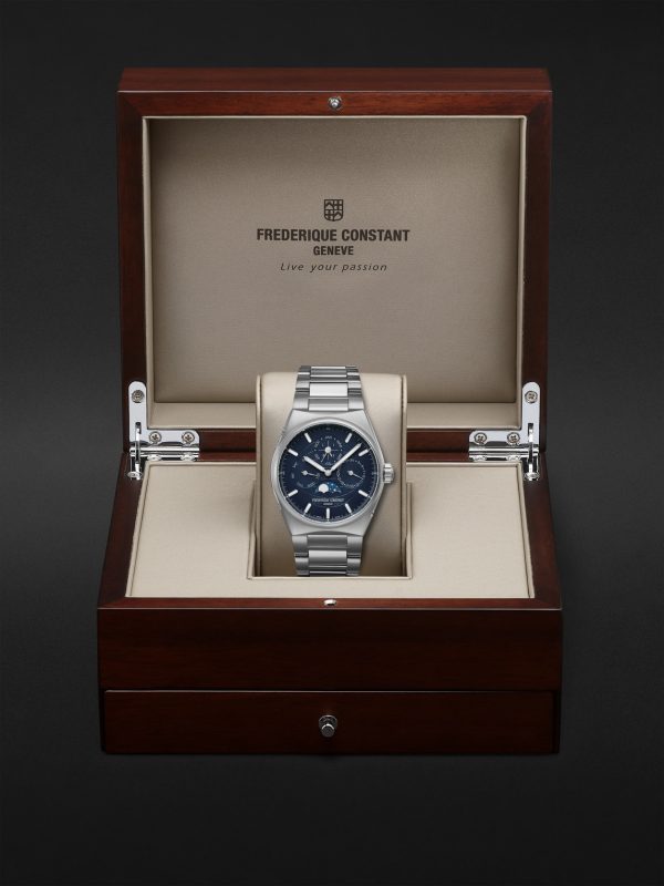 Highlife Automatic Perpetual Calendar Moon-Phase 41mm Stainless Steel Watch, Ref No. FC-775BL4NH6B - E3 Highlife Automatic Perpetual Calendar Moon-Phase 41mm Stainless Steel Watch, Ref No. FC-775BL4NH6B - E3