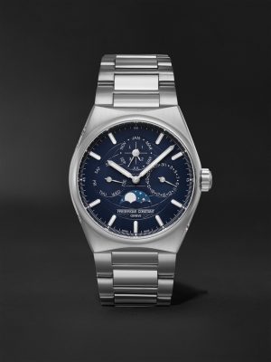Highlife Automatic Perpetual Calendar Moon-Phase 41mm Stainless Steel Watch, Ref No. FC-775BL4NH6B