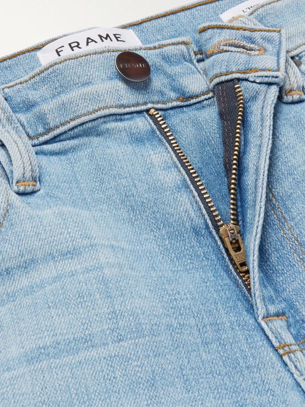 L'Homme Slim-Fit Stretch-Denim Jeans - E1 L'Homme Slim-Fit Stretch-Denim Jeans - E1
