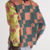 Camp-Collar Patchwork Cotton-Corduroy Overshirt - BK Camp-Collar Patchwork Cotton-Corduroy Overshirt - BK