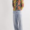 Camp-Collar Patchwork Cotton-Corduroy Overshirt - OU Camp-Collar Patchwork Cotton-Corduroy Overshirt - OU