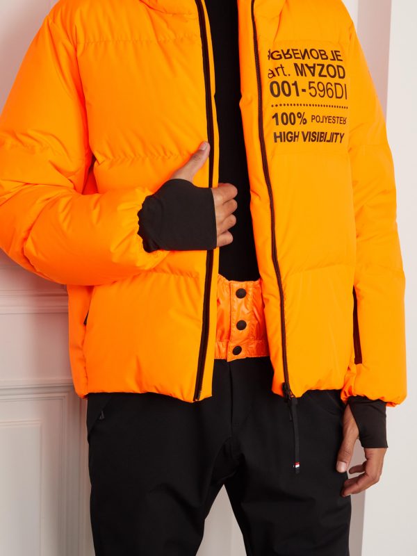 Mazod Quilted Printed Ripstop Down Ski Jacket - E2