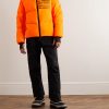 Mazod Quilted Printed Ripstop Down Ski Jacket - OU