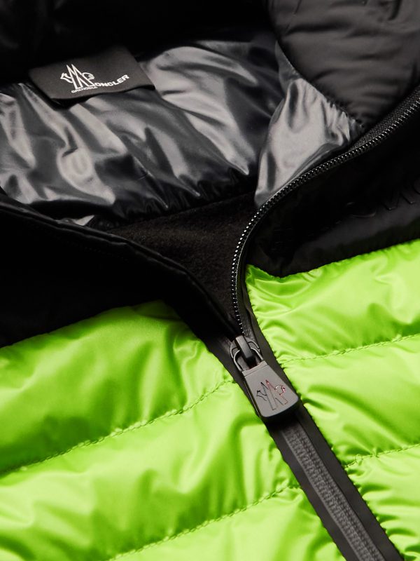 Quilted Panelled Jersey Down Ski Jacket - CU Quilted Panelled Jersey Down Ski Jacket - CU