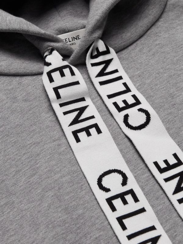 Logo-Detailed Cotton-Jersey Hoodie - CU Logo-Detailed Cotton-Jersey Hoodie - CU