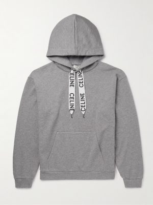 Logo-Detailed Cotton-Jersey Hoodie Logo-Detailed Cotton-Jersey Hoodie