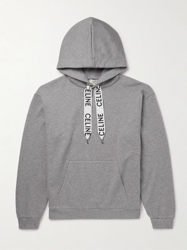 Logo-Detailed Cotton-Jersey Hoodie Logo-Detailed Cotton-Jersey Hoodie
