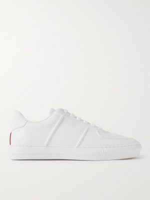 Neue York Logo-Appliquéd Leather Sneakers Neue York Logo-Appliquéd Leather Sneakers