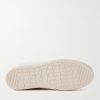 New Monaco Shearling-Lined Suede Sneakers - E2