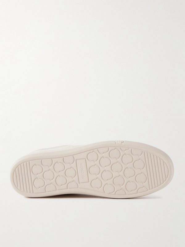 New Monaco Shearling-Lined Suede Sneakers - E2
