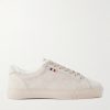 New Monaco Shearling-Lined Suede Sneakers