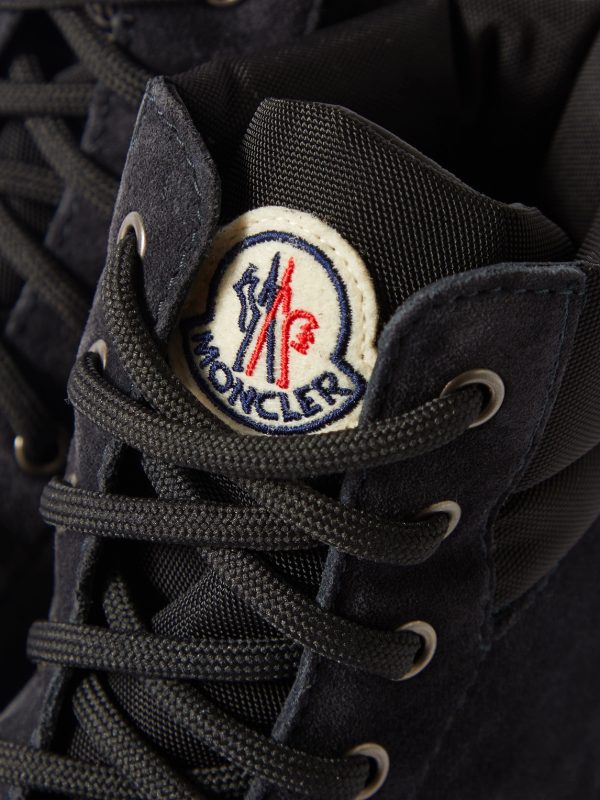 Vancouver Canvas-Trimmed Suede Boots - CU