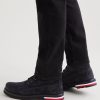 Vancouver Canvas-Trimmed Suede Boots - E1
