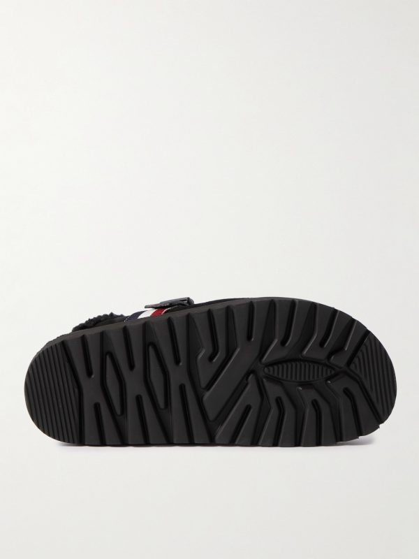 Fleece-Lined Suede Clogs - E2 Fleece-Lined Suede Clogs - E2