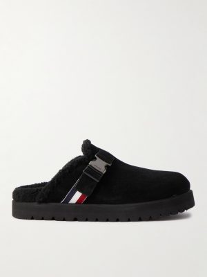 Fleece-Lined Suede Clogs Fleece-Lined Suede Clogs