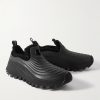 Aqua Fleece-Lined Rubber Slip-On Sneakers - FR Aqua Fleece-Lined Rubber Slip-On Sneakers - FR