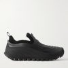 Aqua Fleece-Lined Rubber Slip-On Sneakers Aqua Fleece-Lined Rubber Slip-On Sneakers