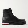 Vancouver Striped Leather Hiking Boots Vancouver Striped Leather Hiking Boots