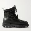 Mallard Nylon and Leather Boots Mallard Nylon and Leather Boots