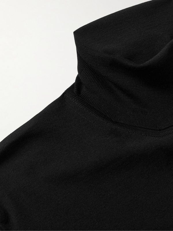 Elam Slim-Fit Wool Rollneck Sweater - CU Elam Slim-Fit Wool Rollneck Sweater - CU