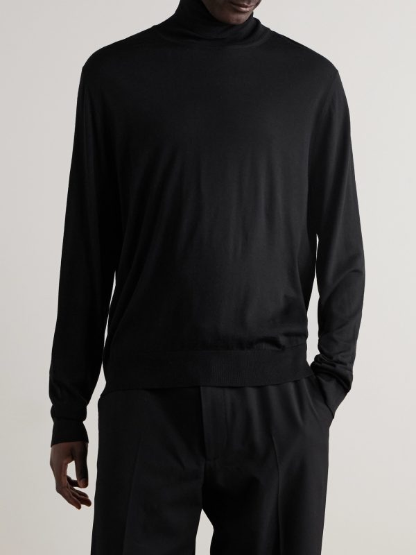 Elam Slim-Fit Wool Rollneck Sweater - FR Elam Slim-Fit Wool Rollneck Sweater - FR
