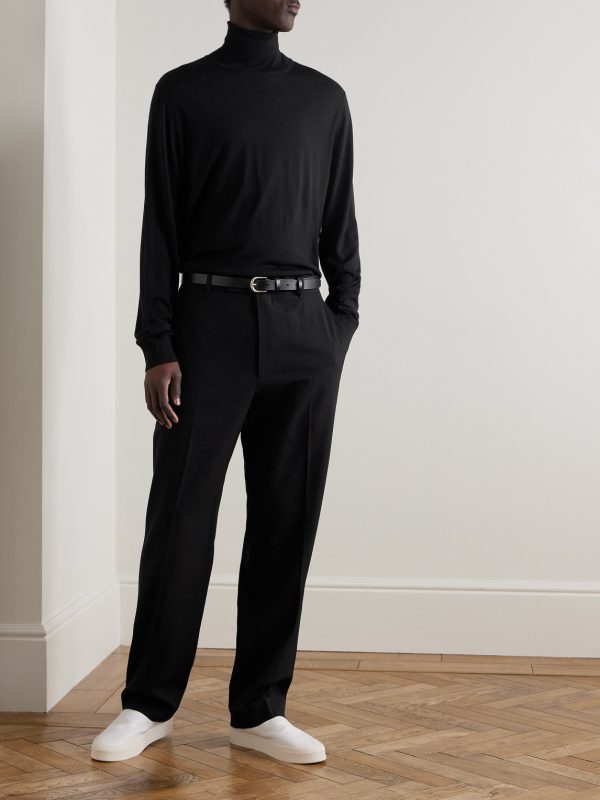 Elam Slim-Fit Wool Rollneck Sweater - OU Elam Slim-Fit Wool Rollneck Sweater - OU