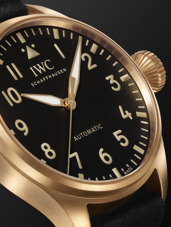 Big Pilot's 43 MR PORTER Edition 1 Limited-Edition Automatic 43mm Bronze and Alcantara Watch, Ref. No. IW329703 - CU Big Pilot's 43 MR PORTER Edition 1 Limited-Edition Automatic 43mm Bronze and Alcantara Watch, Ref. No. IW329703 - CU