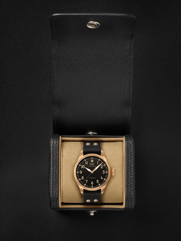 Big Pilot's 43 MR PORTER Edition 1 Limited-Edition Automatic 43mm Bronze and Alcantara Watch, Ref. No. IW329703 - E3 Big Pilot's 43 MR PORTER Edition 1 Limited-Edition Automatic 43mm Bronze and Alcantara Watch, Ref. No. IW329703 - E3