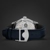 Portugieser Automatic 42.3mm Stainless Steel and Alligator Watch, Ref. No. IW500715 - E2 Portugieser Automatic 42.3mm Stainless Steel and Alligator Watch, Ref. No. IW500715 - E2