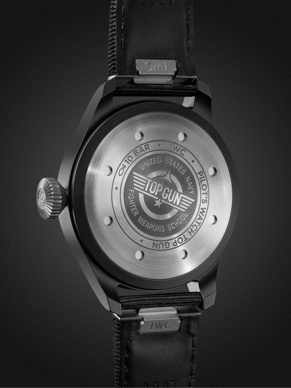 Big Pilot's TOP GUN Automatic 43.8mm Ceramic And Textile Watch, Ref. No. IW329801 - BK