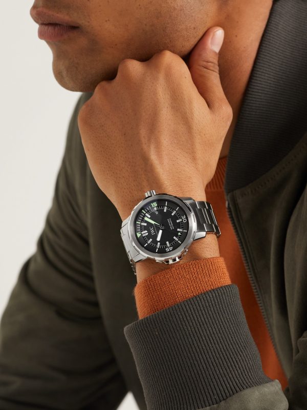 Aquatimer Automatic 42mm Stainless Steel Watch, Ref. No. IW328803 - OU