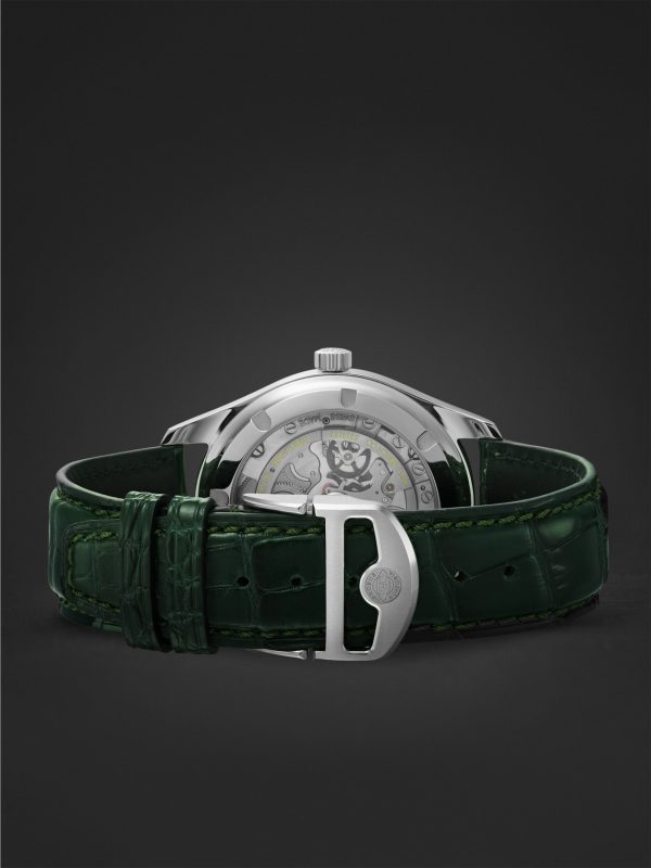 Portugieser Automatic Chronograph 40mm Stainless Steel and Alligator Watch, Ref. No. IW358310 - E2 Portugieser Automatic Chronograph 40mm Stainless Steel and Alligator Watch, Ref. No. IW358310 - E2