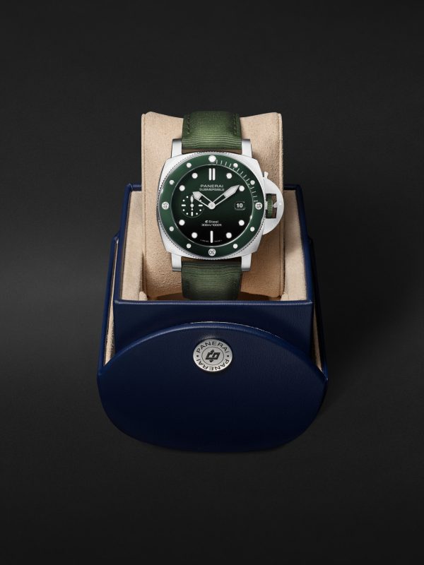 Submersible QuarantaQuattro Automatic 44mm eSteel™ and Webbing Watch, Ref. No. PAM01287 - E3 Submersible QuarantaQuattro Automatic 44mm eSteel™ and Webbing Watch, Ref. No. PAM01287 - E3