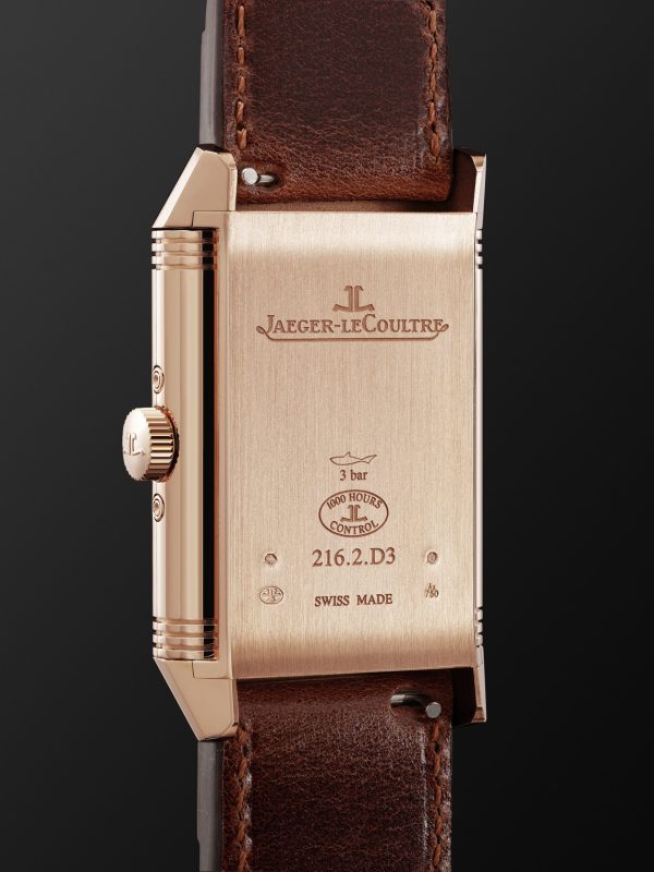 Reverso Tribute Duoface Calendar 49.4mm x 29.9mm 18-Karat Pink Gold and Leather Watch, Ref. No Q3912530 - BK Reverso Tribute Duoface Calendar 49.4mm x 29.9mm 18-Karat Pink Gold and Leather Watch, Ref. No Q3912530 - BK