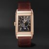 Reverso Tribute Duoface Calendar 49.4mm x 29.9mm 18-Karat Pink Gold and Leather Watch, Ref. No Q3912530 - E5 Reverso Tribute Duoface Calendar 49.4mm x 29.9mm 18-Karat Pink Gold and Leather Watch, Ref. No Q3912530 - E5