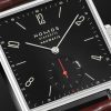 Tetra Neomatik 39 Automatic 46mm Stainless Steel and Leather Watch, Ref. No. 421.S4 - CU