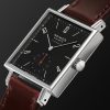 Tetra Neomatik 39 Automatic 46mm Stainless Steel and Leather Watch, Ref. No. 421.S4 - FR