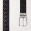 4cm Reversible Intrecciato Leather Belt - E1