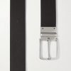 4cm Reversible Intrecciato Leather Belt - E2